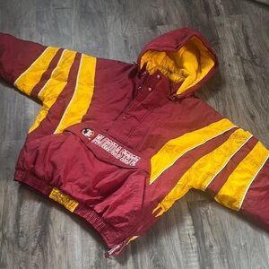 Florida State Seminoles VINTAGE 1990s 90s Men’s Starter Jacket MINT CONDITION